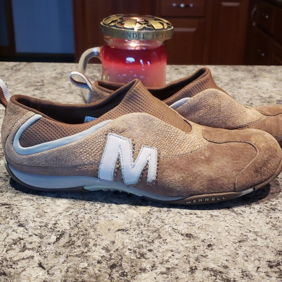womens merrell leather shoes